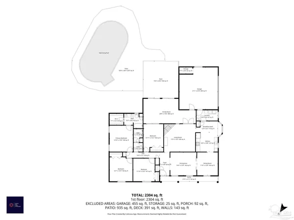 $615,000 | 4580 Lavallet Lane, Pensacola, FL 32504