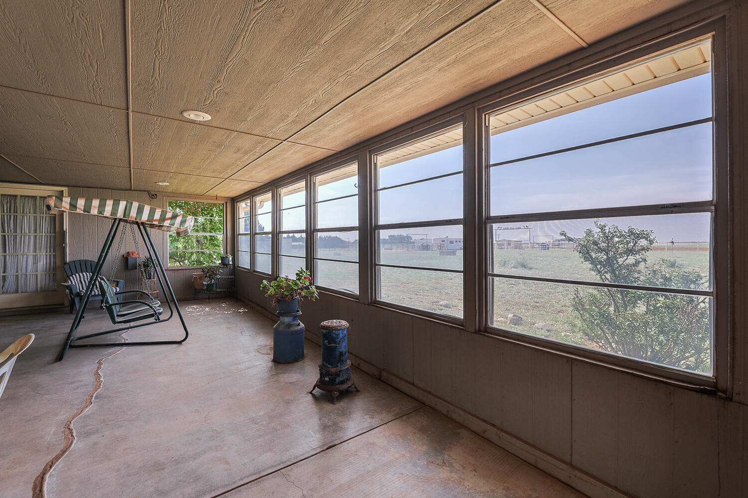 10025 Woodrow Road Ropesville, TX 79358 - Photo 43 of 78 Wall of Windows - Lots of Light!