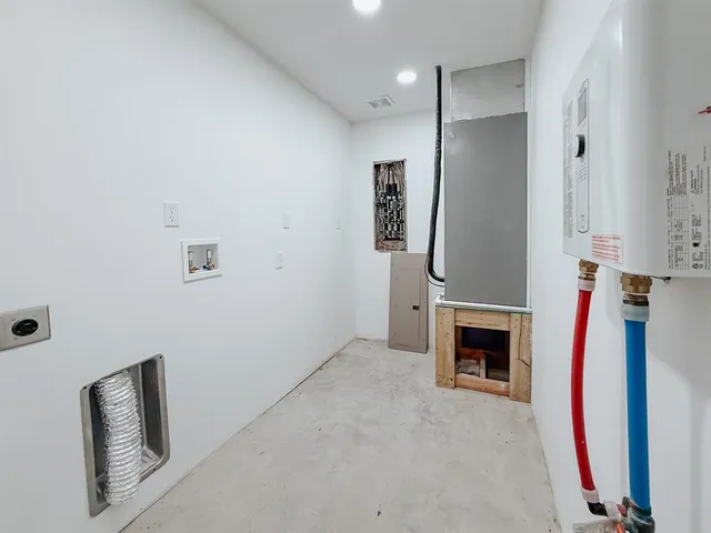 a view of livingroom with furniture and fireplace