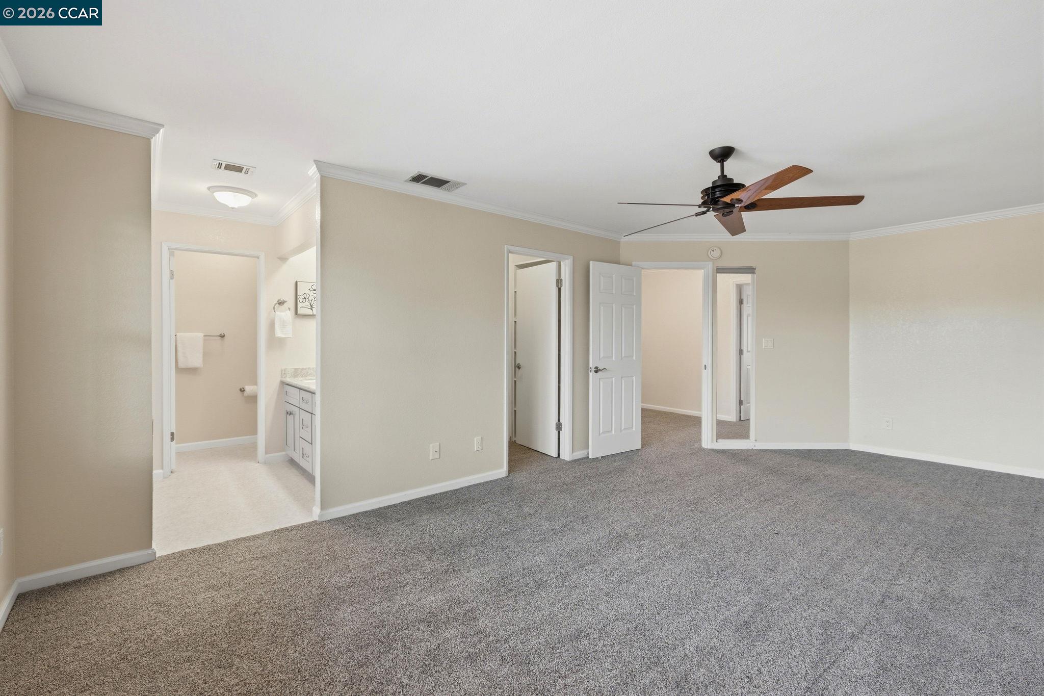 1707 Geary Road Walnut Creek, CA 94597 - Photo 23 of 43 a view of empty room with ceiling fan