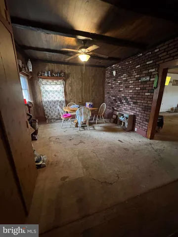 a large kitchen with lots of counter top space