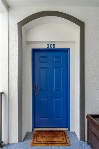 a view of door