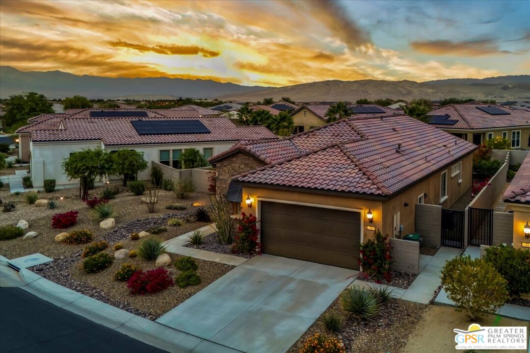 30 Cabernet Rancho Mirage, CA 92270 - Photo 8 of 31 a view of a house with a patio and a garden