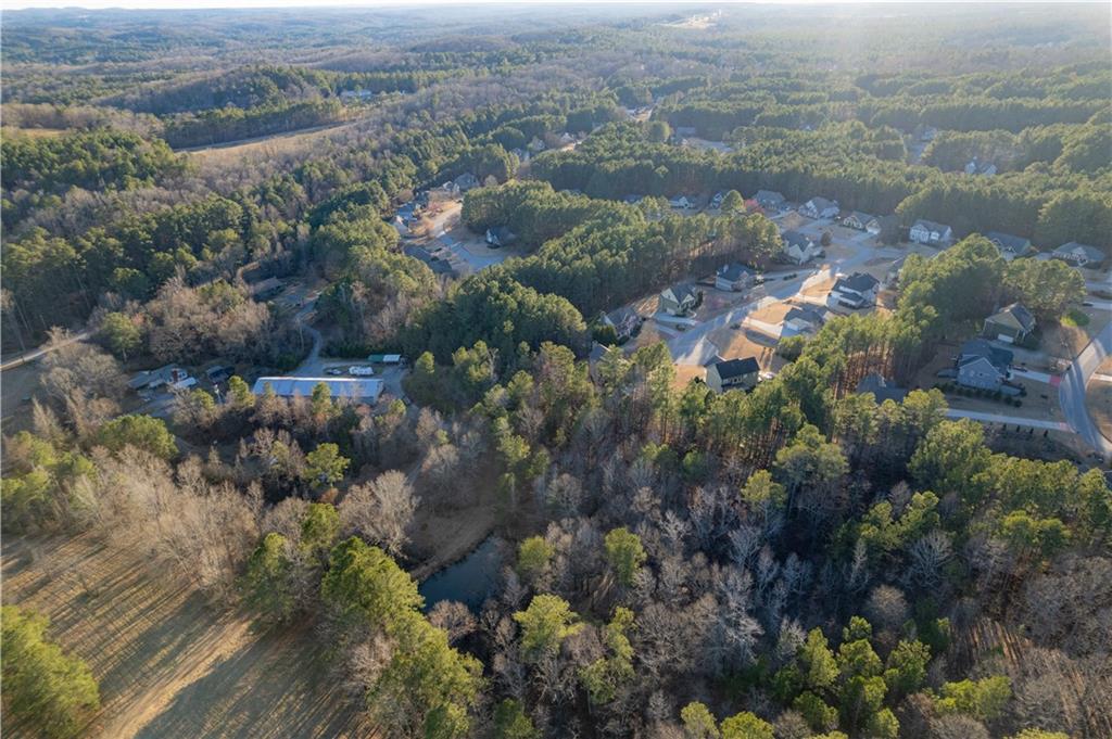 2000 Dabbs Bridge Road Acworth, GA 30101 - Photo 8 of 14 an aerial view of house with yard