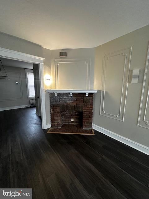 2146 East Washington Lane Philadelphia, PA 19138 - Photo 6 of 32 a view of fireplace and wooden floor
