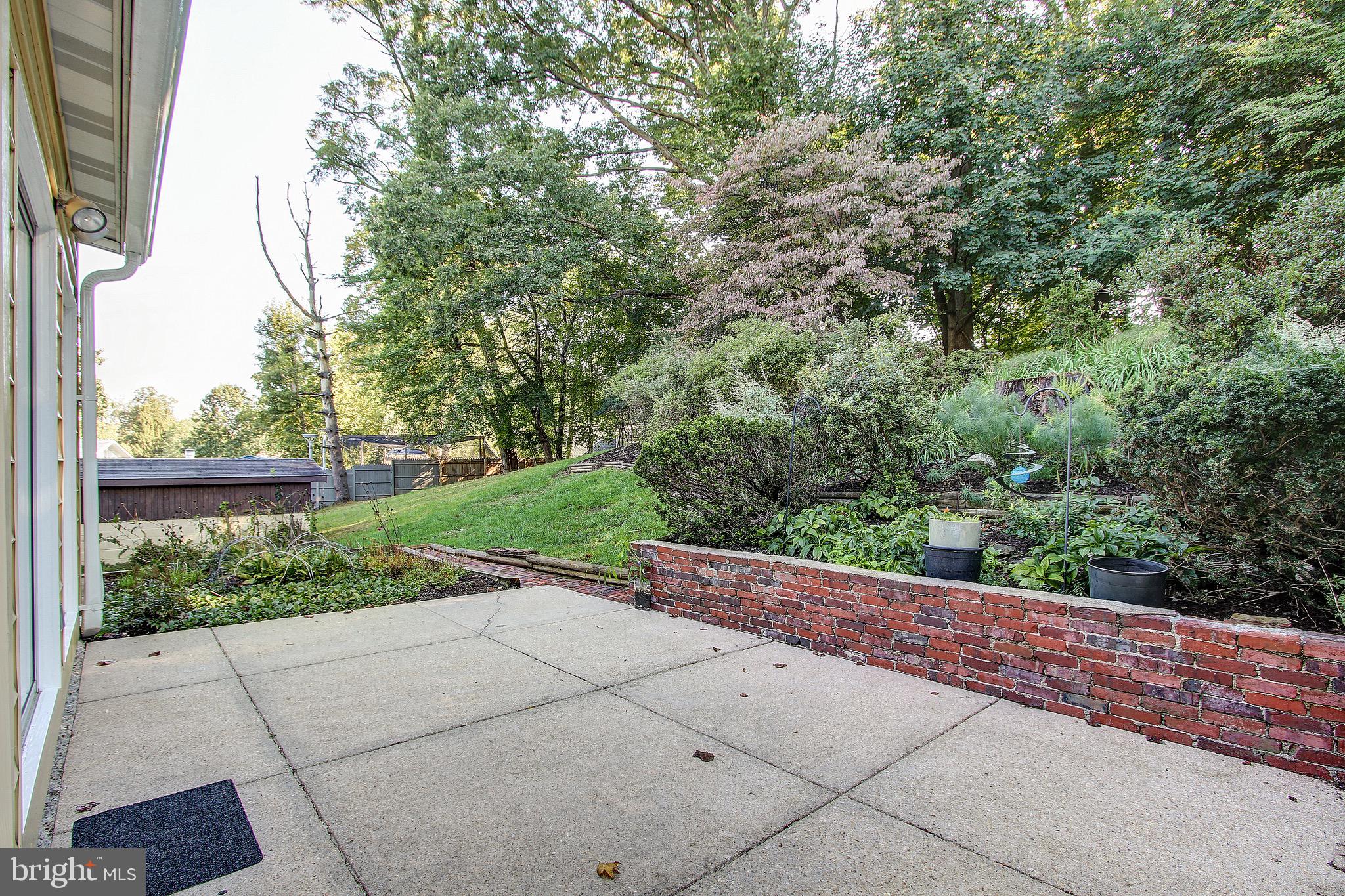 12713 Barbara Road Wheaton, MD 20906 - Photo 14 of 32 Quiet, Secluded & Tranquil Patio for a Zen Heart.