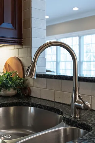 a view of an entryway with furniture