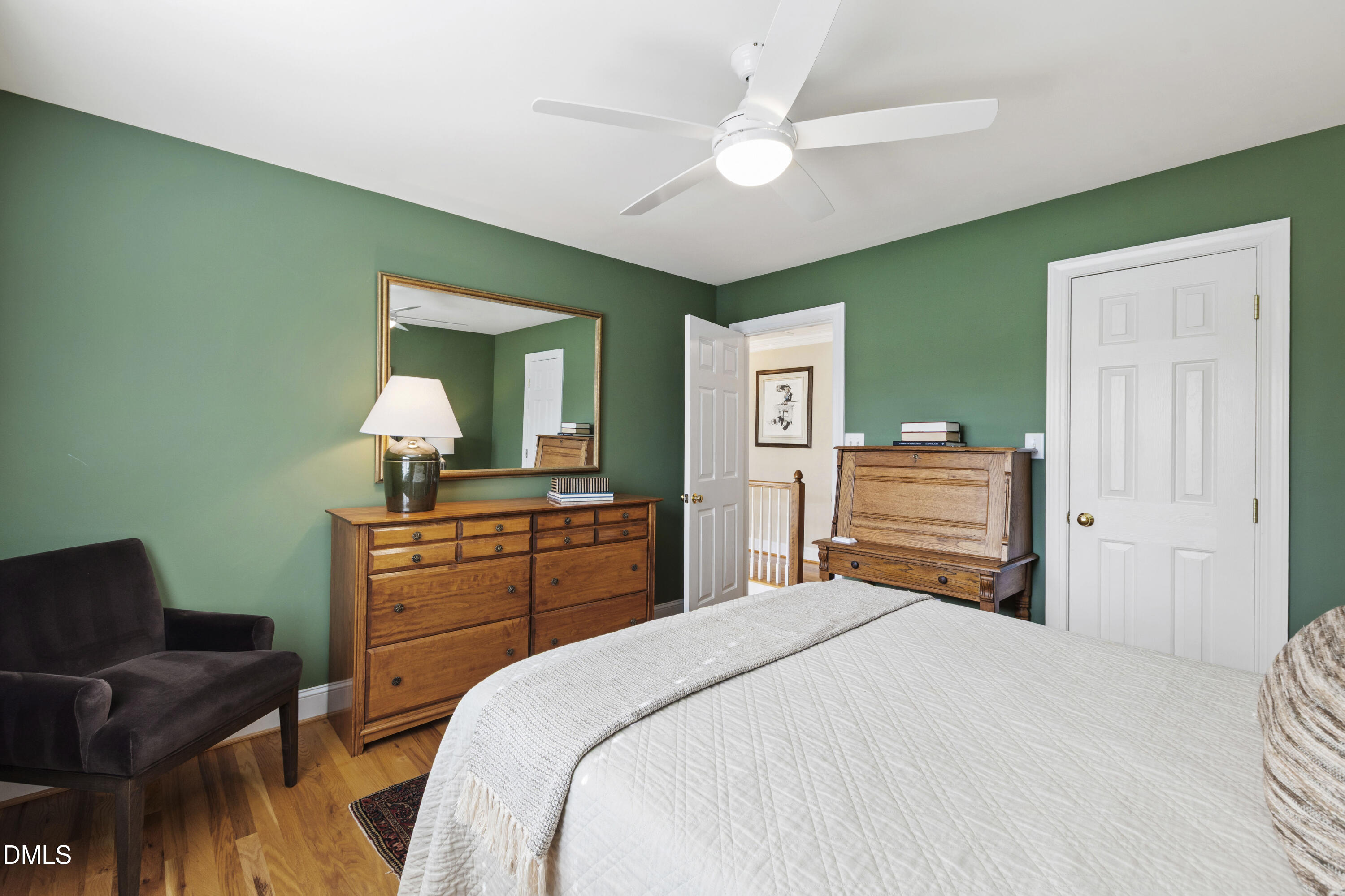 2405 Welsh Tavern Way Wake Forest, NC 27587 - Photo 39 of 58 a bedroom with a bed and a dresser