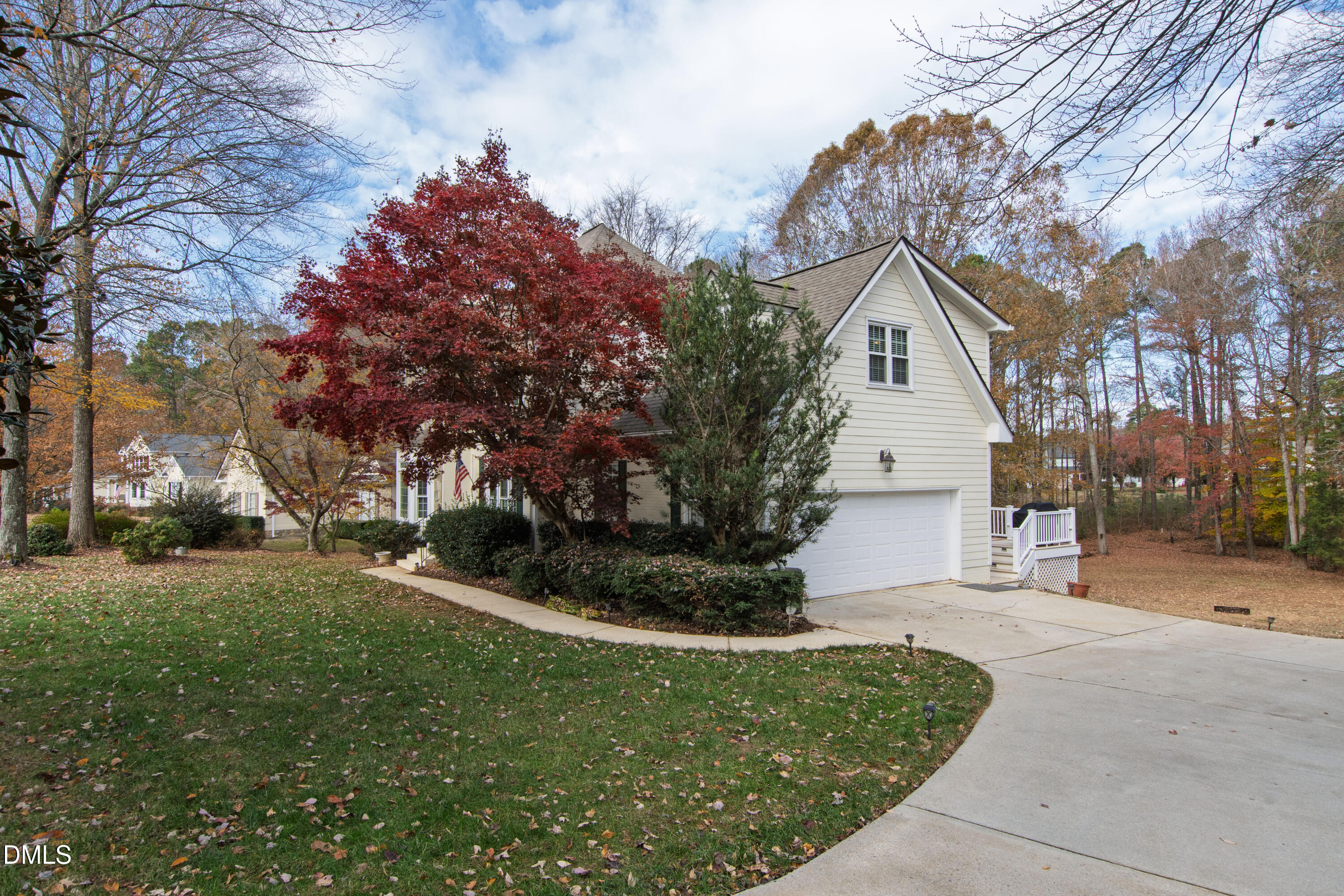 2405 Welsh Tavern Way Wake Forest, NC 27587 - Photo 56 of 58 a front view of a house with garden