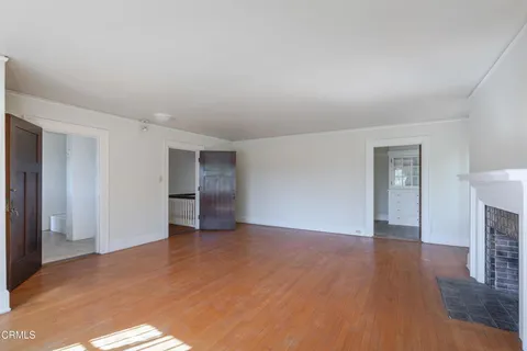 a view of a living room