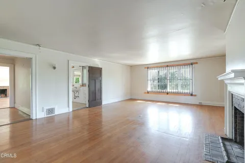 wooden floor in an empty room