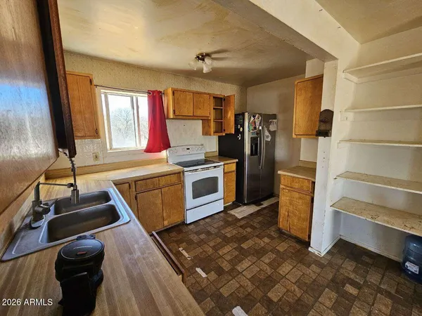 a room with storage and utility