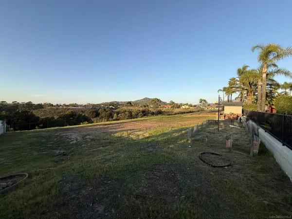 a view of lake with mountain