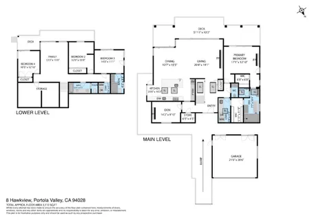 $4,795,000 | 8 Hawkview Street, Portola Valley, CA 94028