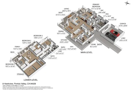 $4,795,000 | 8 Hawkview Street, Portola Valley, CA 94028