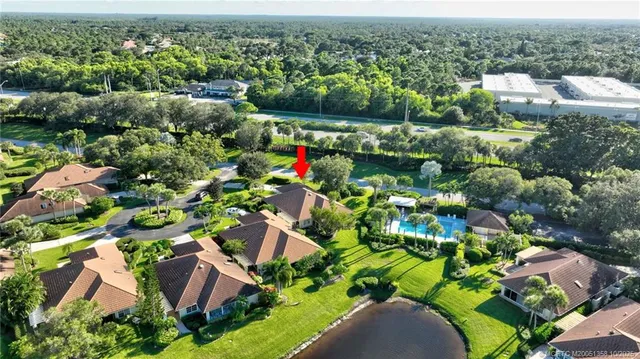 a view of a house with pool