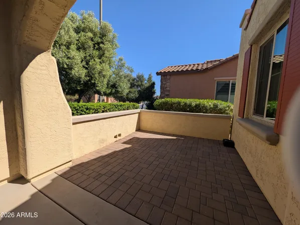 a view of a back yard of the house