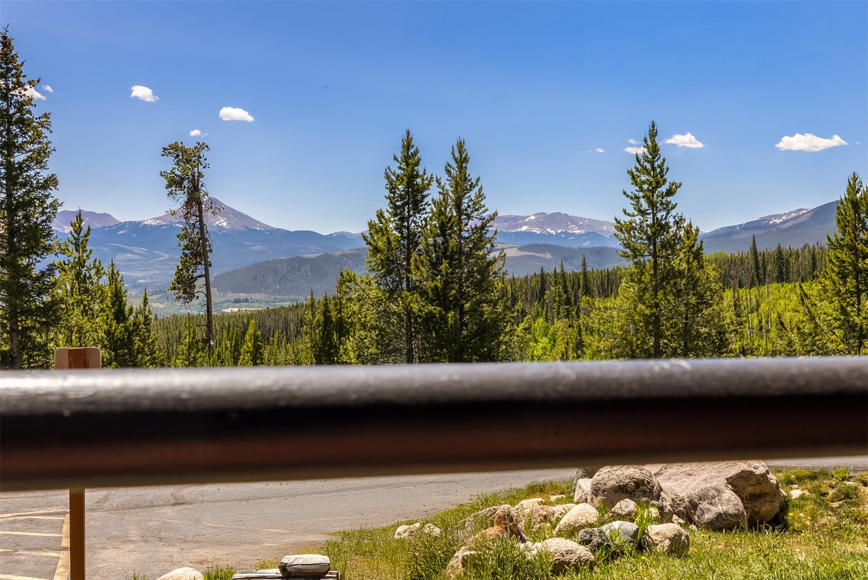 91400 Ryan Gulch Road, Unit 408B Silverthorne, CO 80498 - Photo 12 of 25 a view of balcony with furniture