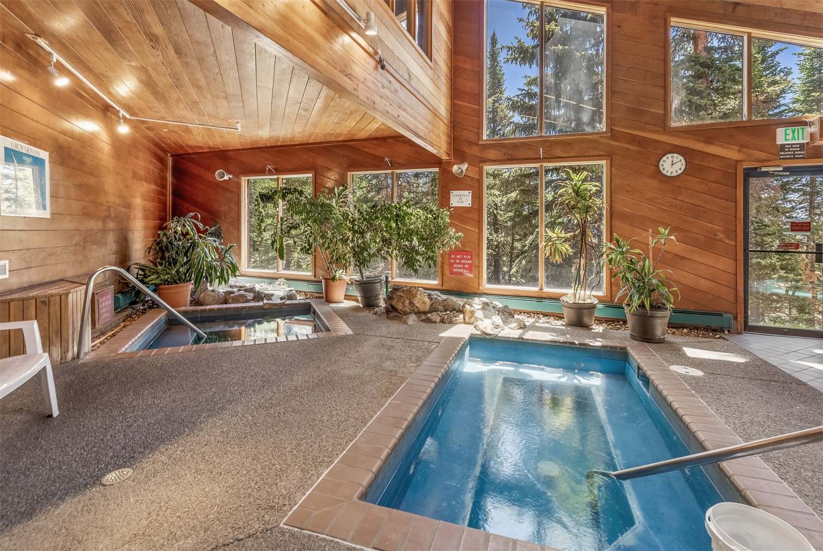 91400 Ryan Gulch Road, Unit 408B Silverthorne, CO 80498 - Photo 17 of 25 a view of a swimming pool with a patio