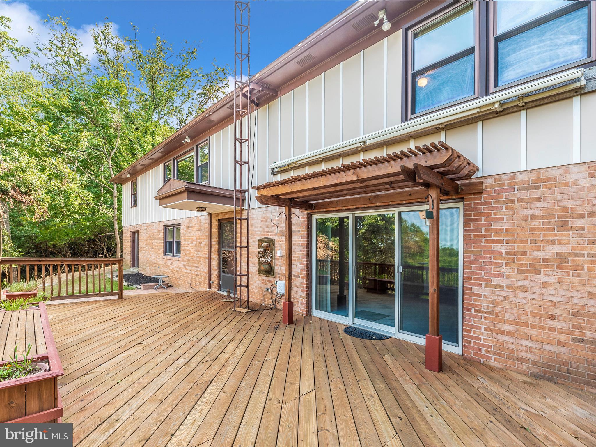 7502 Ridge Road Frederick, MD 21702 - Photo 46 of 61 Backyard deck
