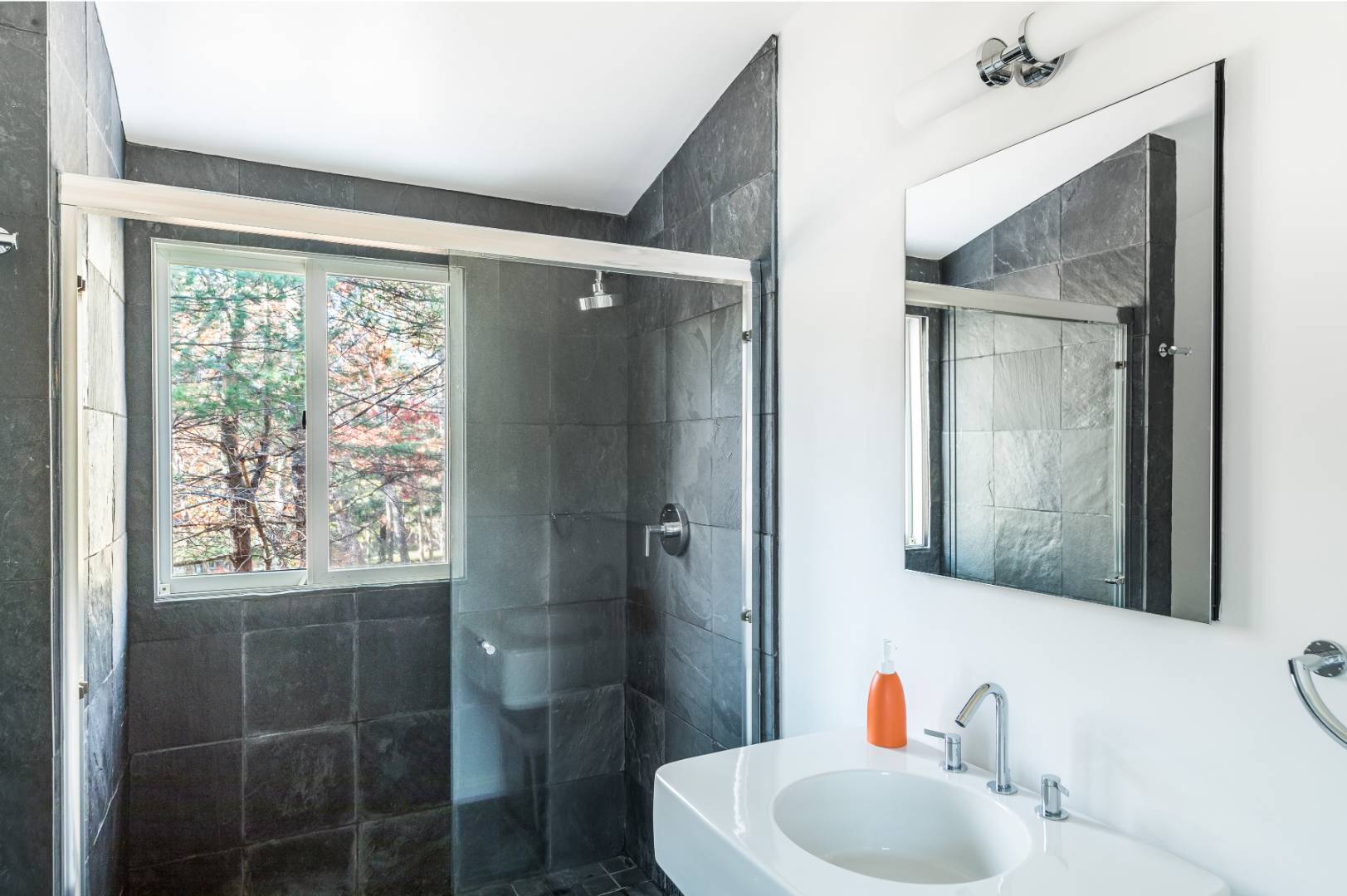 132 Springy Banks Road East Hampton, NY 11937 - Photo 16 of 37 a bathroom with a sink toilet and shower