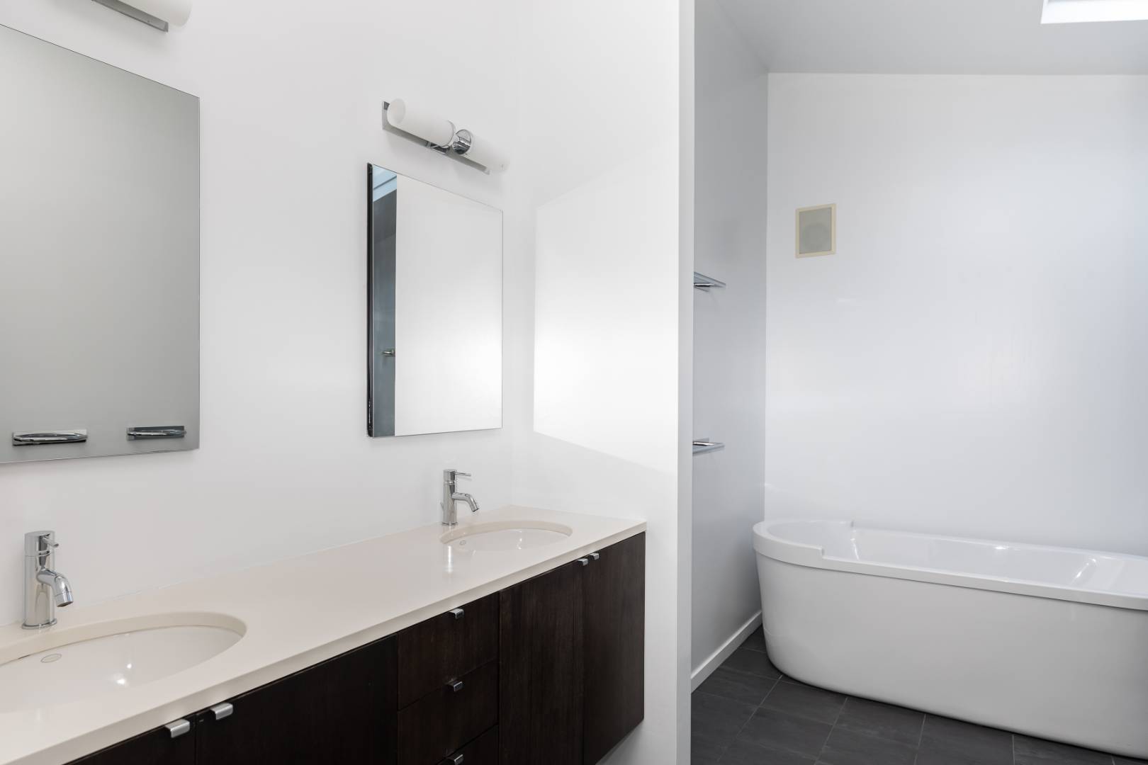 132 Springy Banks Road East Hampton, NY 11937 - Photo 17 of 37 a bathroom with a sink and a mirror
