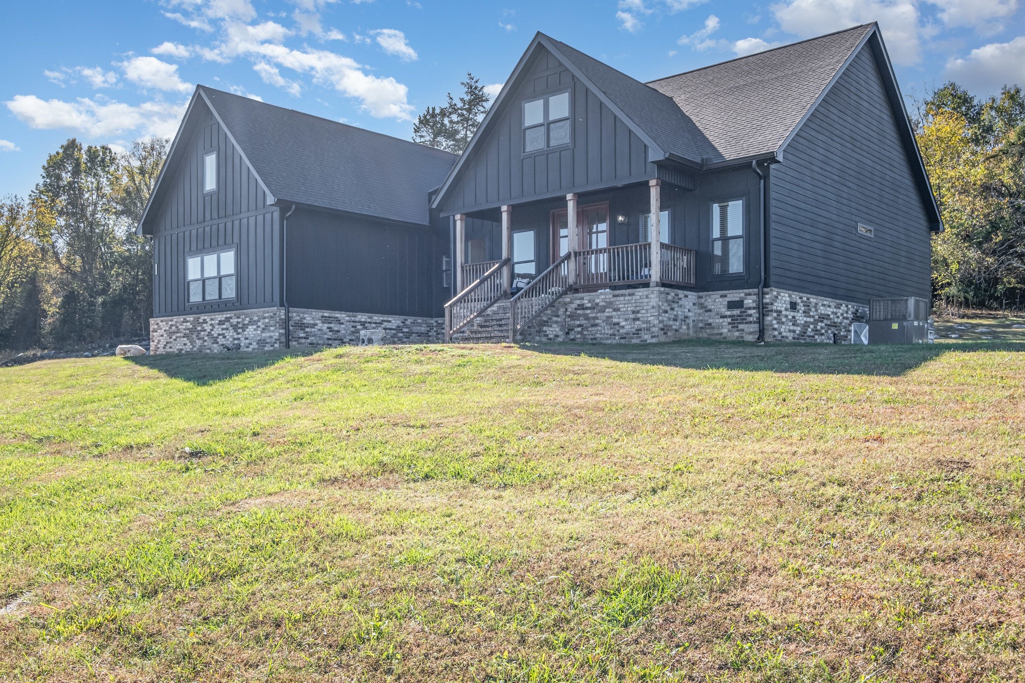 1649 Snake Creek Road Belfast, TN 37019 - Photo 15 of 57 a view of a house with a swimming pool and a yard