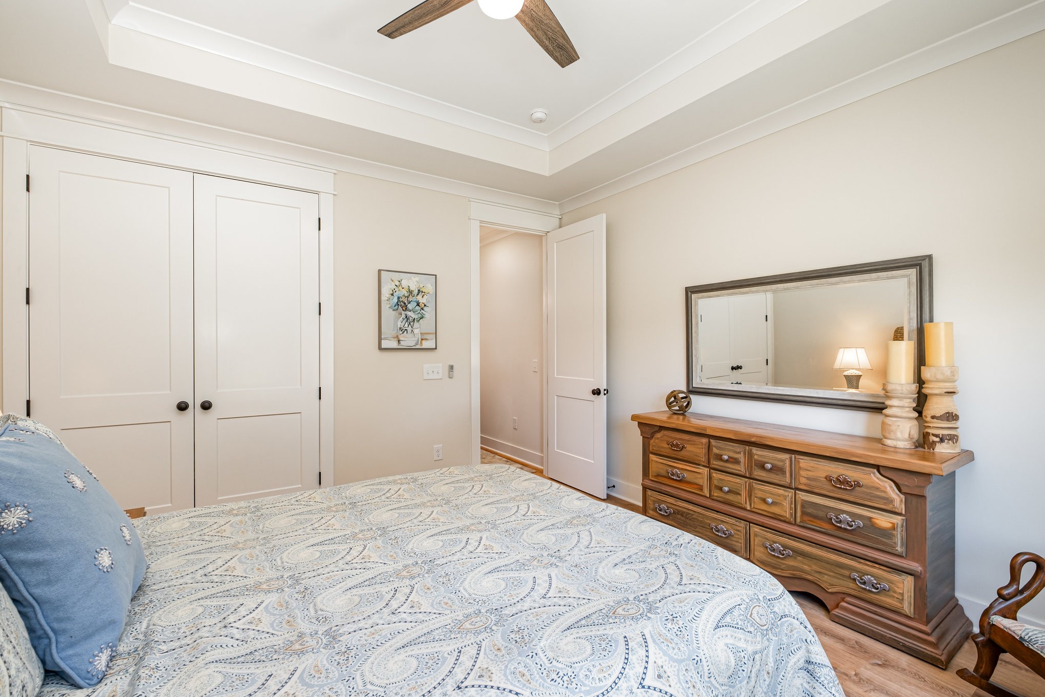 1649 Snake Creek Road Belfast, TN 37019 - Photo 35 of 57 a bedroom with a bed and a dresser