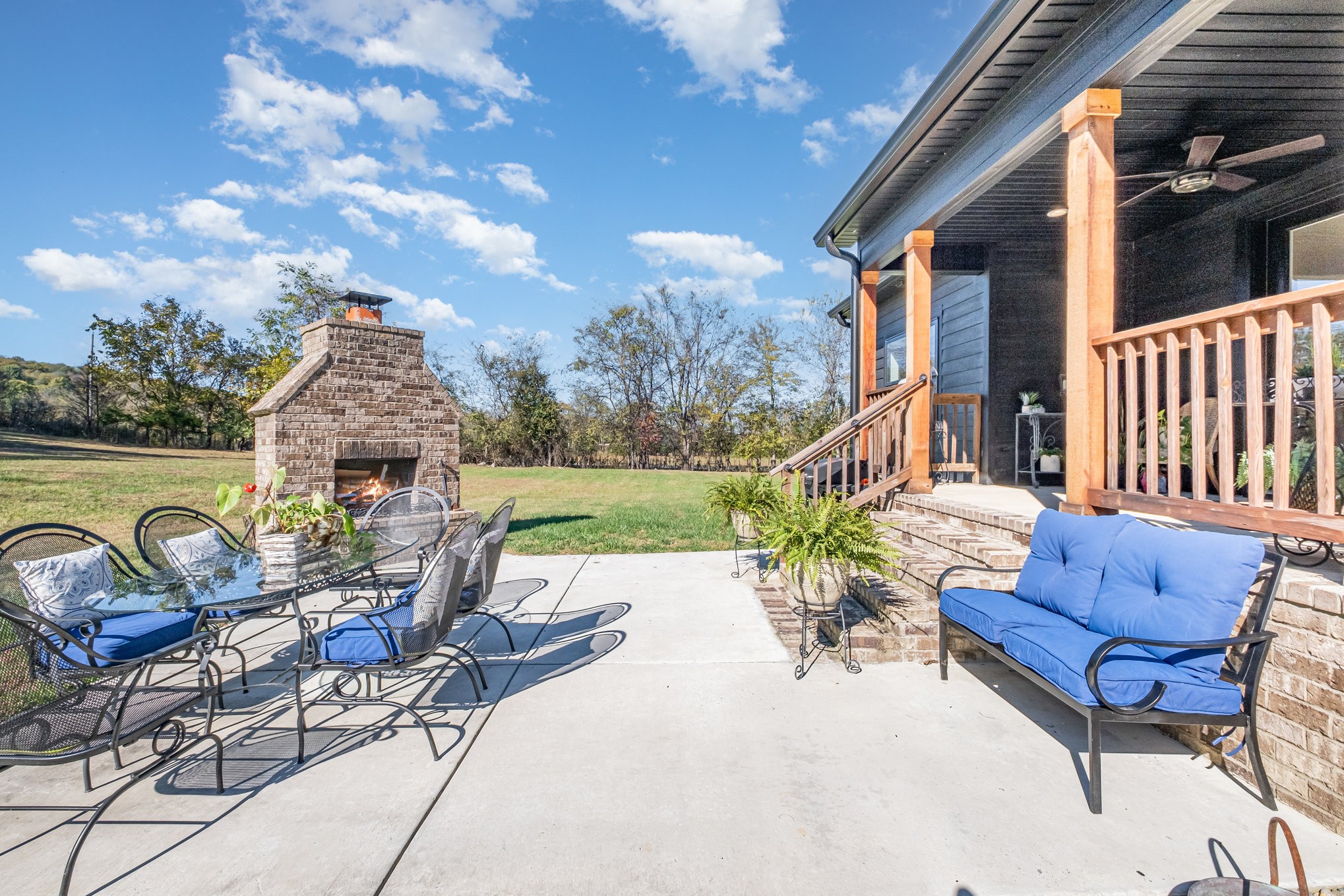 1649 Snake Creek Road Belfast, TN 37019 - Photo 42 of 57 a view of a chairs and table in the patio