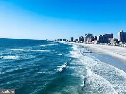 a view of a ocean view with beach