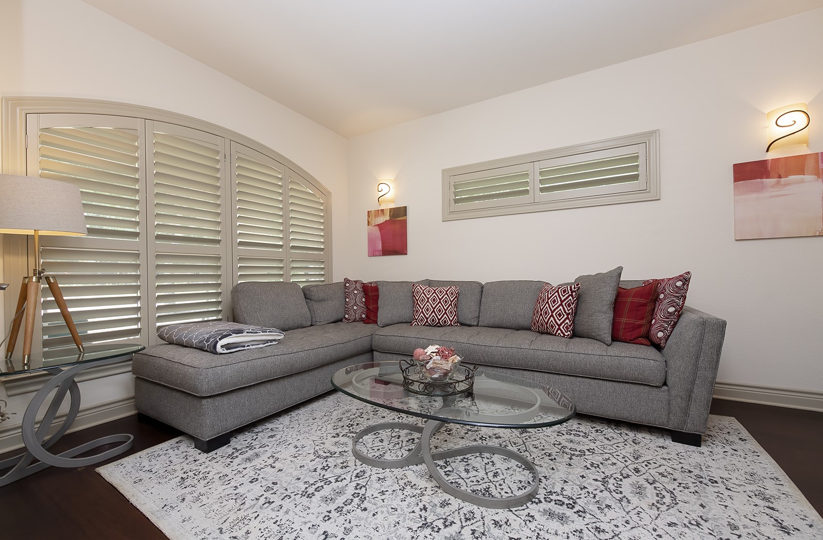213 Acker Road Georgetown, TX 78633 - Photo 4 of 32 a living room with furniture and a rug