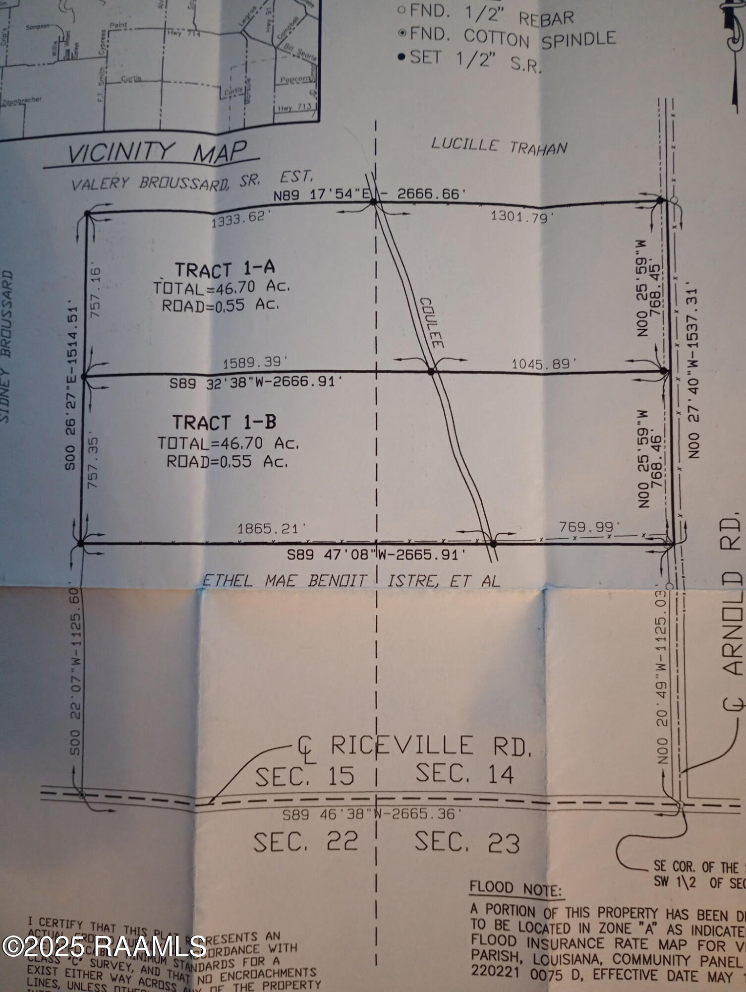 4600 Arnold Road Gueydan, LA 70542 - Photo 3 of 5 4600 Arnold Rd - Plat 2