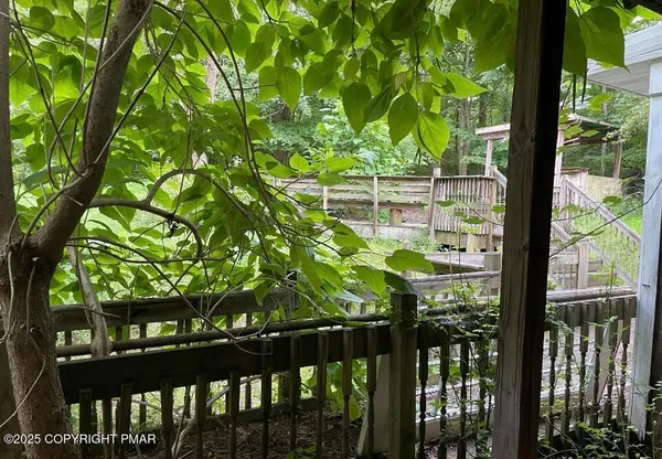 a view of a porch