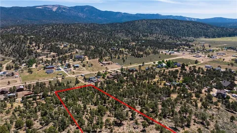 a view of a city with a mountain