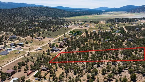 a view of city and mountain