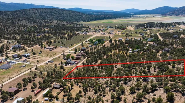 a view of city and mountain