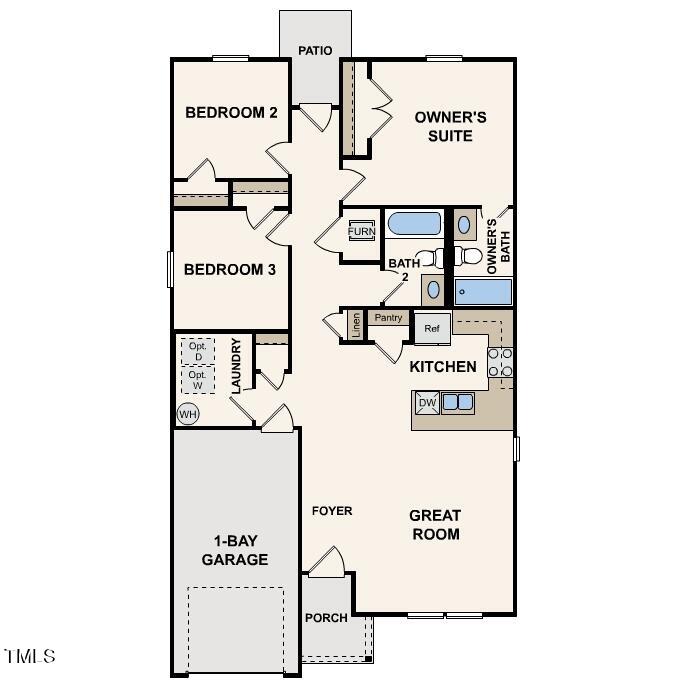 6233 OAR Drive Grifton, NC 28530 - Photo 2 of 3 Briscoe-floor-1