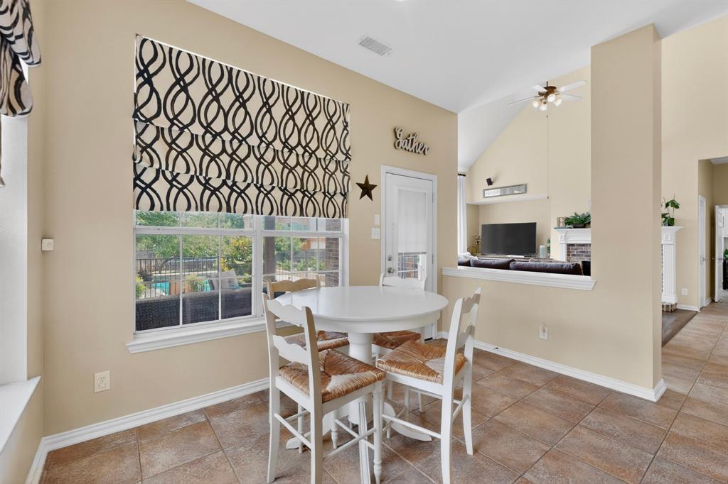 4004 White Porch Road Plano, TX 75024 - Photo 17 of 40 a dining room with furniture and window