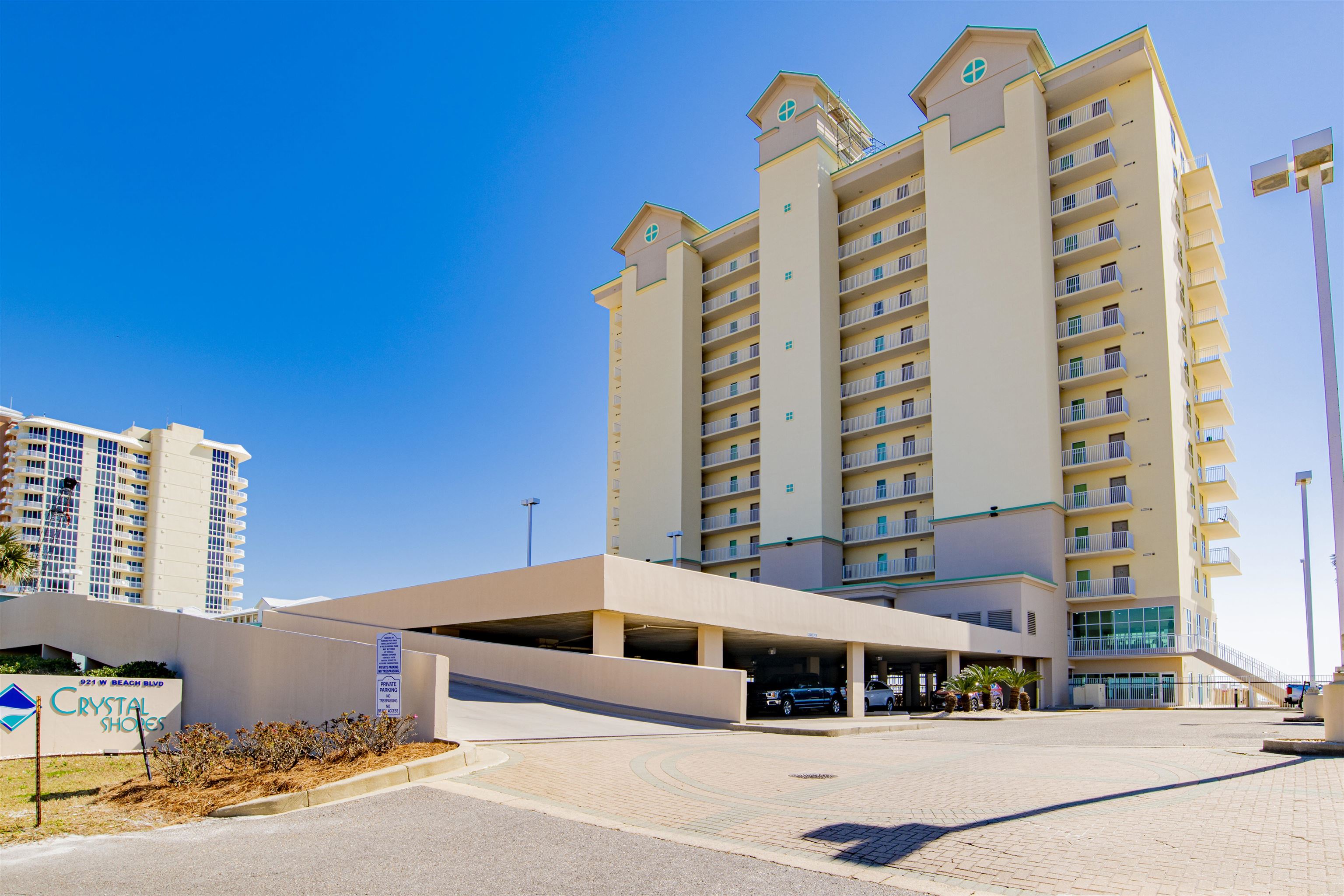 921 West Beach Boulevard, Unit 603 Gulf Shores, AL 36542 - Photo 9 of 26 Front Of Structure