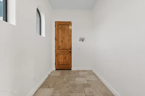 a view of front door