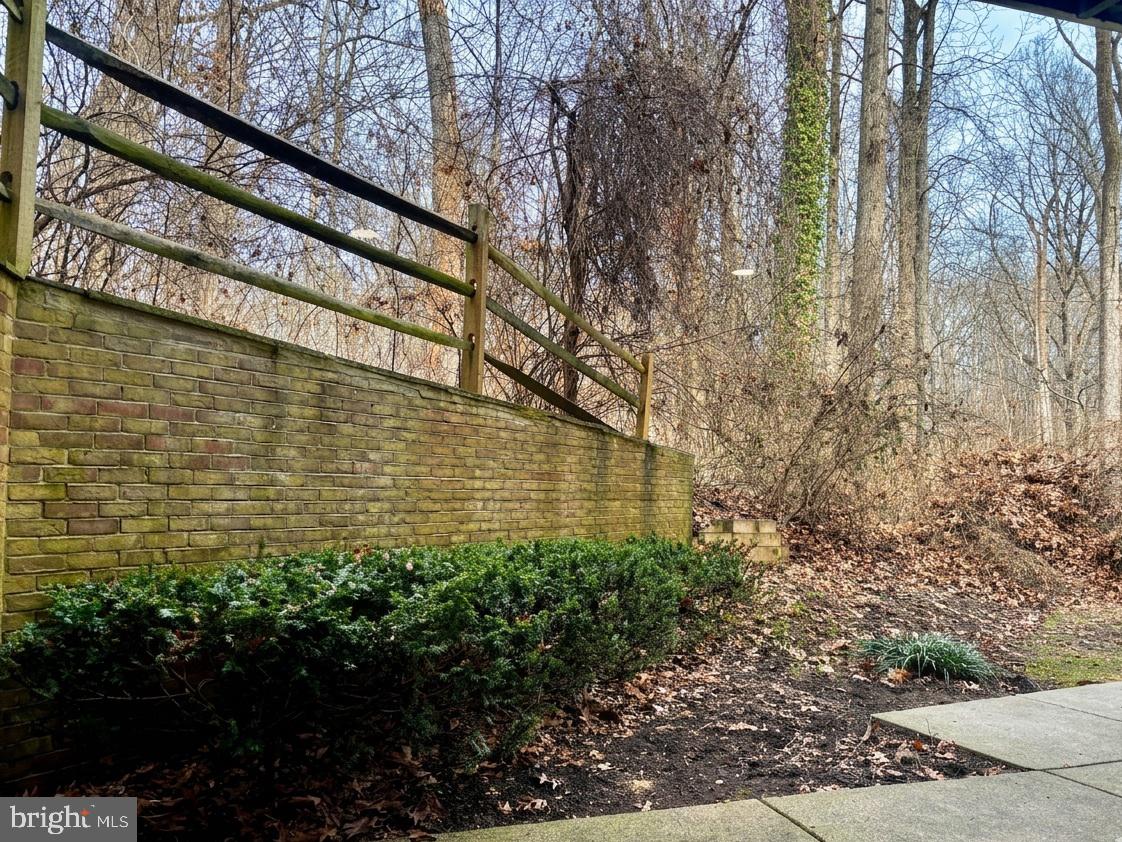 7548 Spring Lake Drive, Unit A Bethesda, MD 20817 - Photo 17 of 23 a view of a pathway both side of house