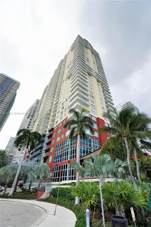 a front view of a building