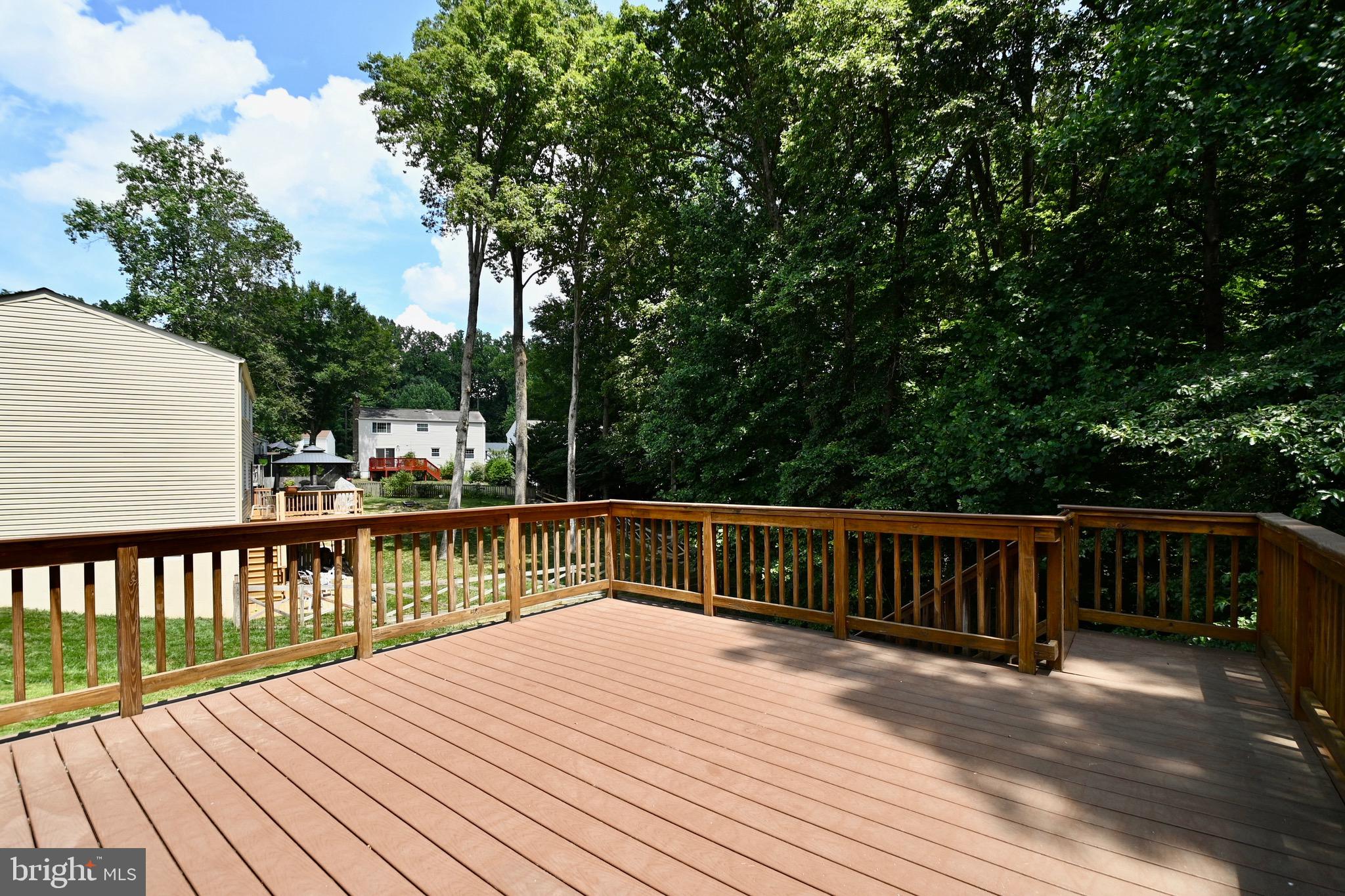 8113 Winter Blue Court Springfield, VA 22153 - Photo 21 of 58 Newer deck cleaned and sealed