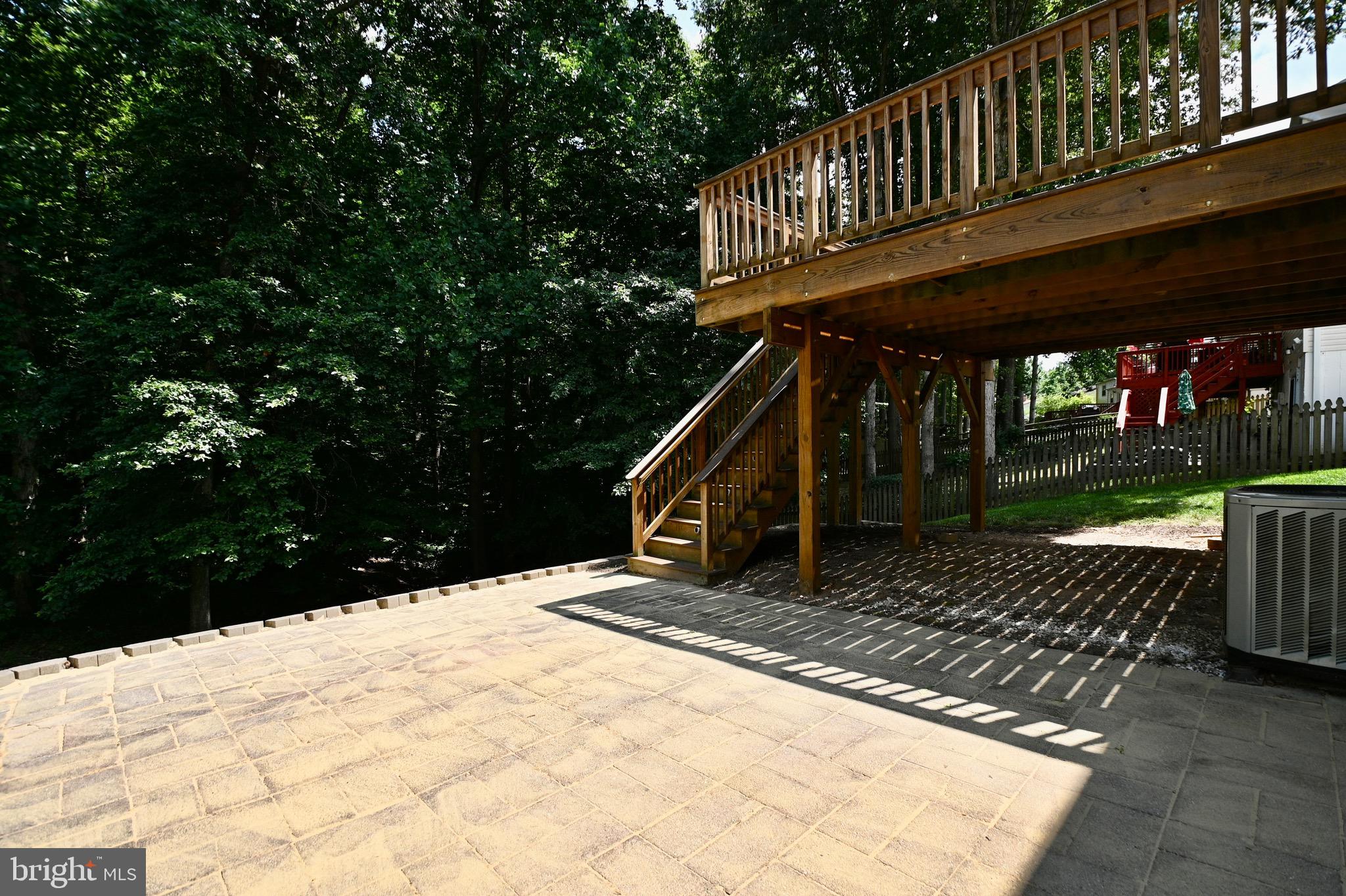8113 Winter Blue Court Springfield, VA 22153 - Photo 46 of 58 Stone patio off the rec room