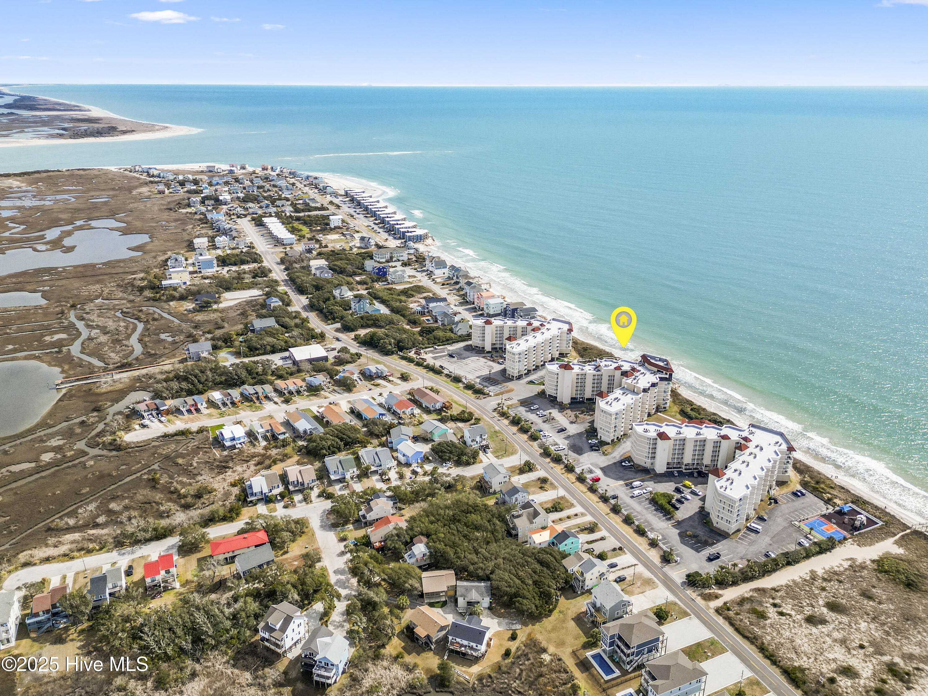 2000 New River Inlet Road, Unit 2304 North Topsail Beach, NC 28460 - Photo 26 of 40 Drone Aerial