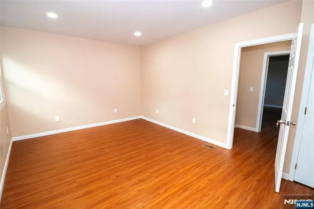 wooden floor in an empty room with wooden floor