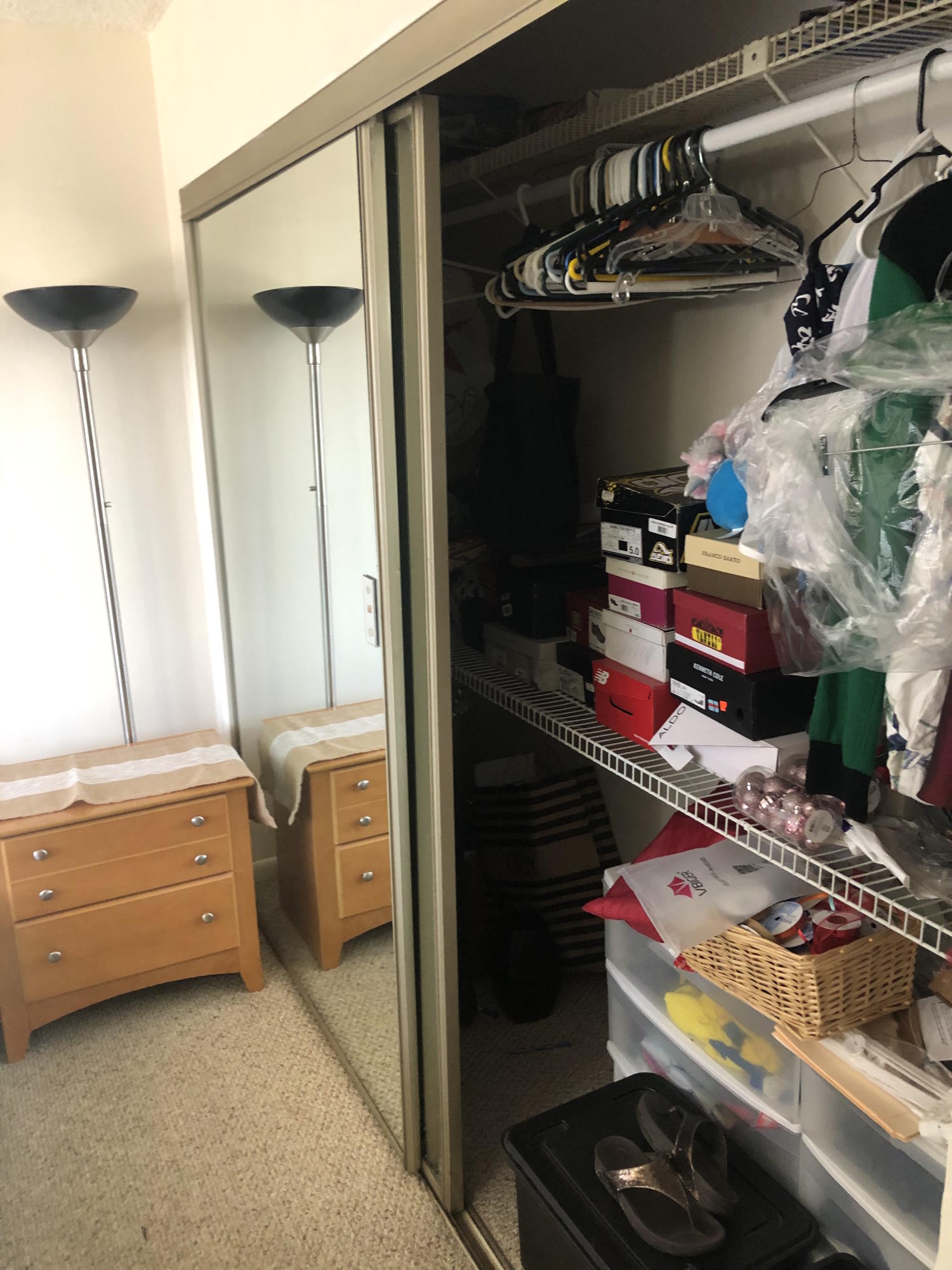 9273 Southwest 8th Street, Unit 411 Boca Raton, FL 33428 - Photo 18 of 24 Guest Closet