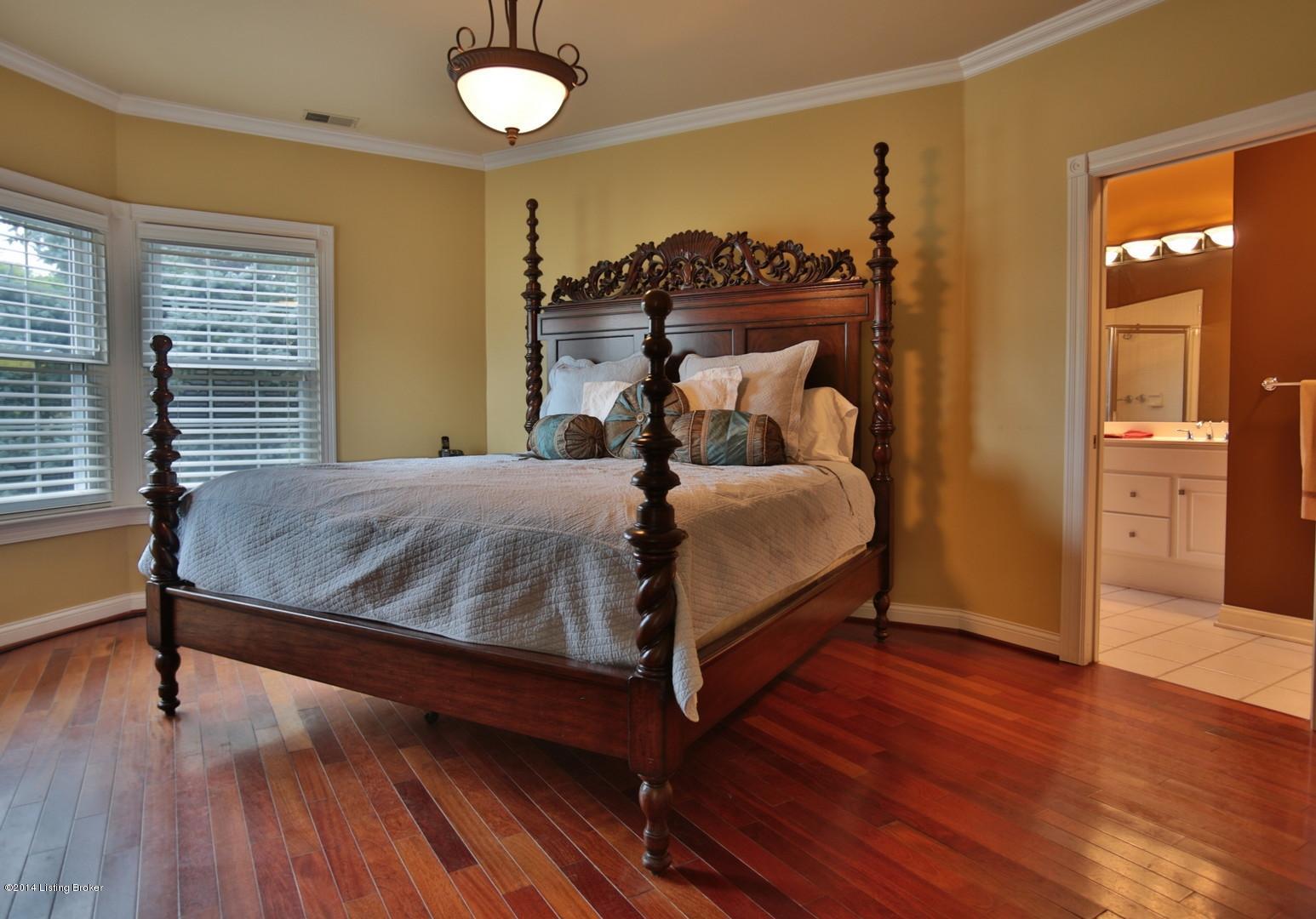 5600 Harrods Run Road Prospect, KY 40059 - Photo 21 of 35 Bayed wall, Hardwood floors, tall ceiling.