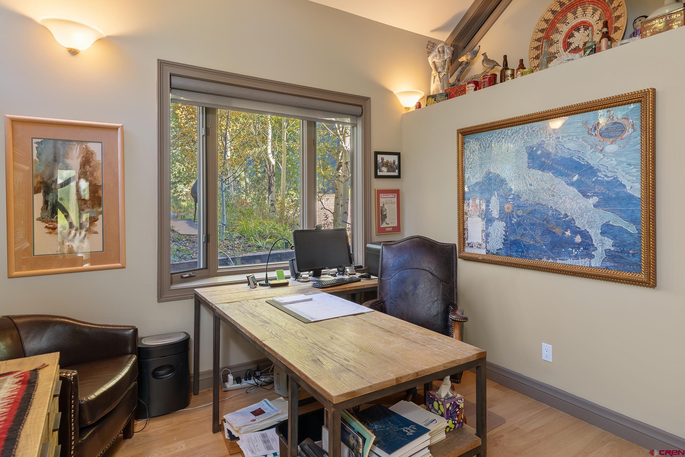 721 East Columbia Avenue Telluride, CO 81435 - Photo 40 of 44 a view of a workspace with furniture and window