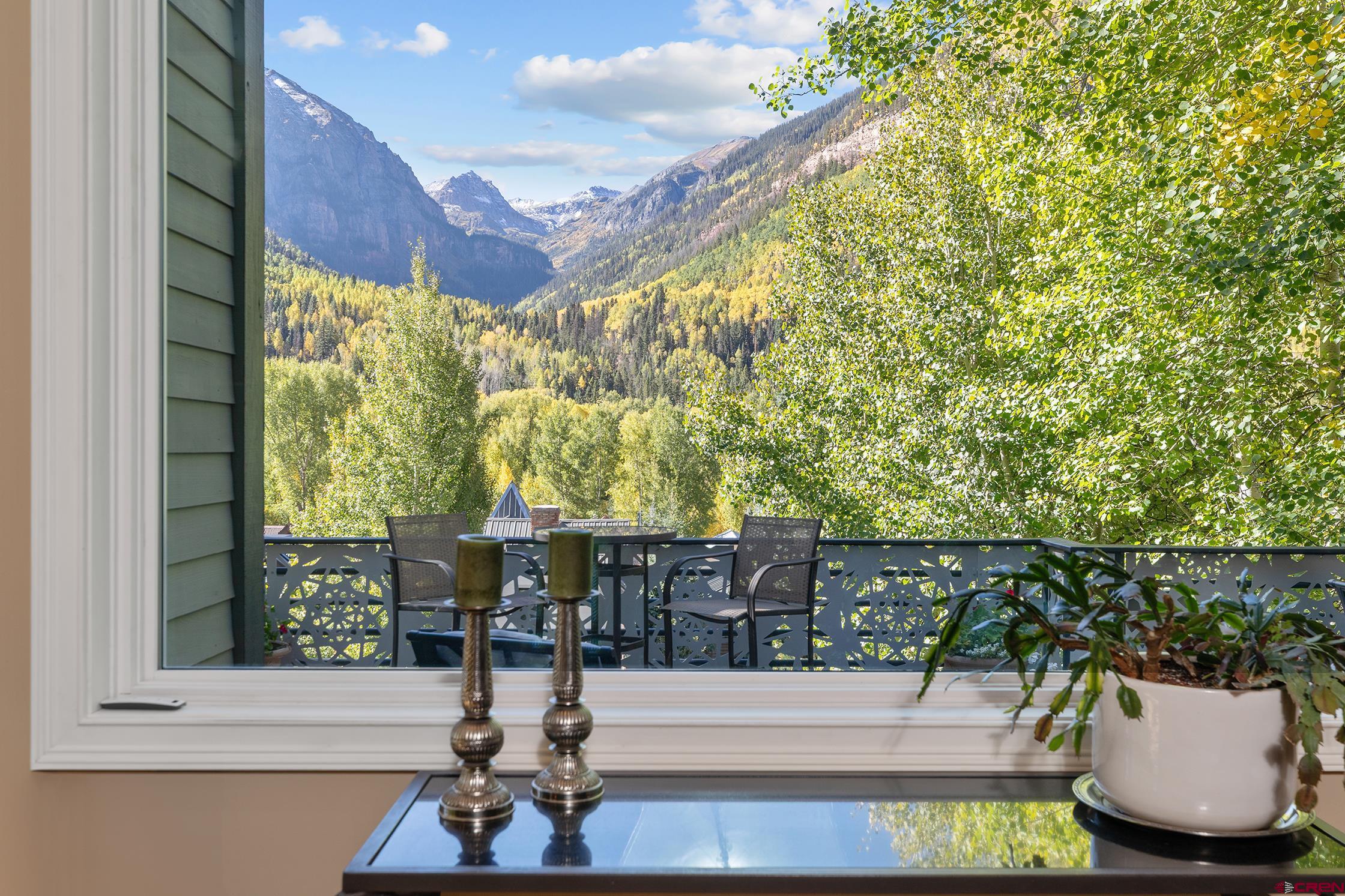 721 East Columbia Avenue Telluride, CO 81435 - Photo 7 of 44 a view of a bench in balcony